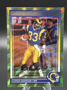 2024 Panini Score Flipper Anderson #160 Green /99  Rams - Picture 1 of 3