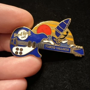 PUERTO VALLARTA Hard Rock Cafe Surfer pin Collectors Lmt Edition 300 (Lot# 526) - Picture 1 of 4