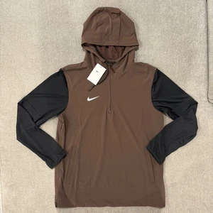 Herren Nike Pregame Player Jacke braun mit schwarzen Ärmeln Größe M FJ9536-249 - Bild 1 von 7