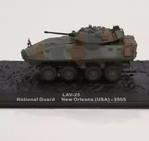 DeAgostini 1/72 Combat Tanks Collection LAV-25, New Orleans (USA) 2005 (#39) - Bild 1 von 6
