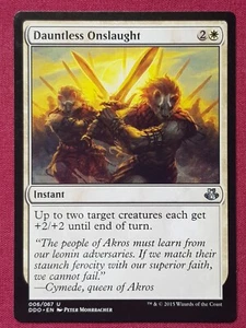 Magic The Gathering DUEL DECKS ELSPETH VS KIORA DAUNTLESS ONSLAUGHT card MTG - Imagen 1 de 2