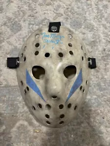 Friday The 13th Part 5 Jason Mask Roy Mushroomhead Slipknot Signed By Tom Morga! - Picture 1 of 10