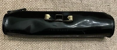 Ted Baker Bow Black Pencil Makeup Bag - Image 1 of 4