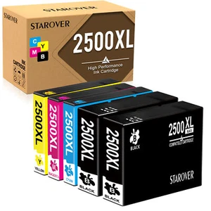 5 Druckerpatronen für Canon PGI-2500xl MAXIFY MB5000 5050 MB5150 MB5155 MB5350 - Bild 1 von 6