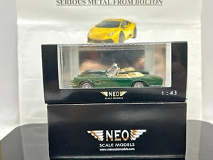 **NEO NEO45020 1961 AC 428 FRUA CONVERTIBLE GREEN 1:43 SCALE** - Picture 1 of 12