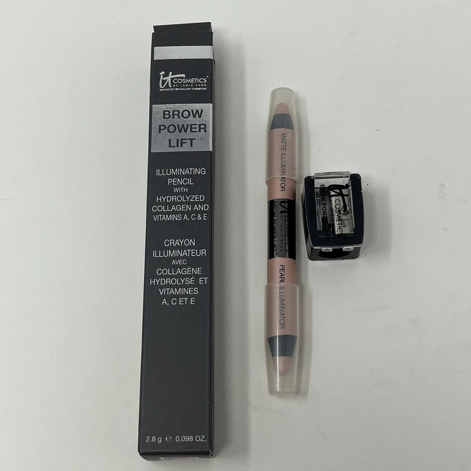 IT COSMETICS BROW POWER LIFT Dual Ended Illuminating Pencil NIB Discontinued - Image 1 of 4