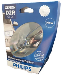 D2R PHILIPS WhiteVision 5000K Xenon White Power +120% 1 Stück 85126WHV2S1 - Bild 1 von 4