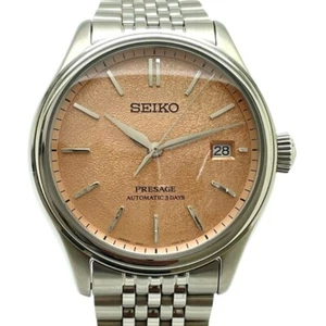 Seiko Presage SARX125 Washed Persimmon Dial 6R55-00H0 Working - Picture 1 of 10