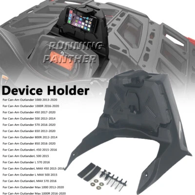 For Can Am Outlander 450 500 1000 R Electronic Device Holder GPS Storage Box  - Image 1 of 4