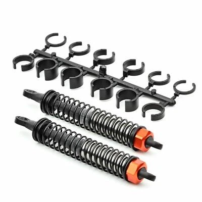 HPI Racing Rear Shocks (2) Shock Absorber & Spacers Set Trophy Buggy Flux 101790 - Image 1 of 4