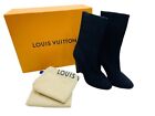 (Lire) Bottes/bottes cheville noires silhouette Louis Vuitton taille 36 avec boîte