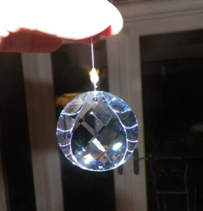 SWAROVSKI SCS BLUE COLOR WINDOW ORNAMENT - Picture 1 of 9