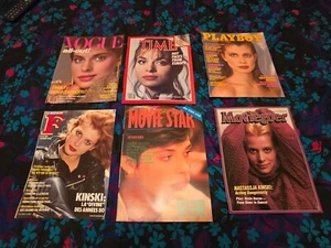 NASTASSJA KINSKI - 20 PORTADAS DE REVISTAS DIFERENTES - NO INCLUYE REVISTAS - Imagen 1 de 3