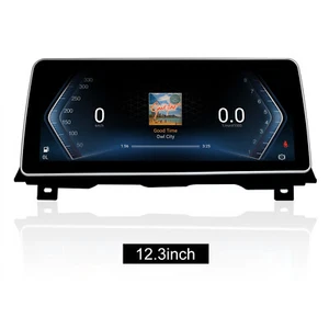 For BMW 5 Series F10 F11 12.3" Touch Screen | Wireless CarPlay Android 13 Radio - Picture 1 of 9