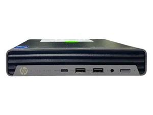 HP Elite Mini 800 G9 i5-12500T 2.0GHz 16GB 256GB SSD WIN11 Desktop PC - Bild 1 von 5