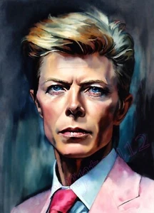 “BOWIE" 13x19" Fine Art Prints - only six signed and numbered prints made - Picture 1 of 2