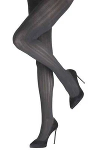 Charnos Opaque Cable Tights CAIY - Picture 1 of 4