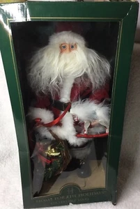 New Vintage Christmas St. Nicholas Santa Clause Figure 16" Self Standing - Picture 1 of 6