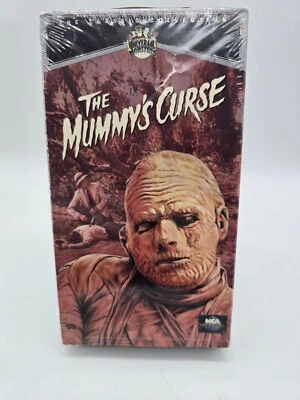 The Mummy's Curse-Universal Monsters-Lon Chaney Jr-Peter Coe Sealed VHS Foto 1 de 4