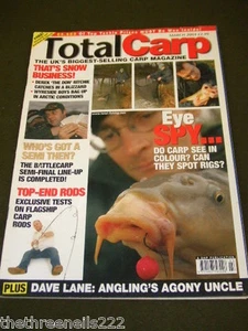 TOTAL CARP - DO CARP SEE IN COLOUR - MARCH 2004 - Picture 1 of 1
