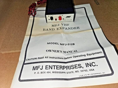 Expansor de banda VHF MFJ 312B - 154-158 y 160-164 MHz - Stock del distribuidor - con manual Foto 1 de 2