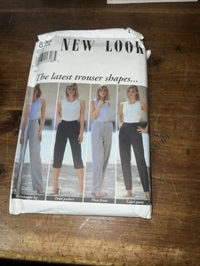 Pantalone New Look 6736 in diversi stili e lunghezze modello Misses' 8-18 non tagliato - Foto 1 di 3