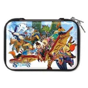 Monster Hunter Stories Pouch for NewNintendo 3DS LL Bonus QR code for in-ga 768 - Picture 1 of 4
