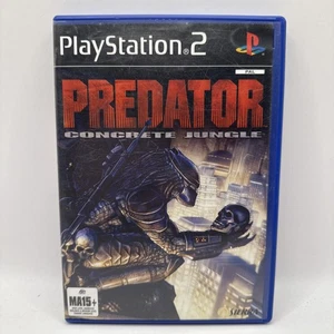 Predator Concrete Jungle PS2 Rare Action Adventure Game 2005 No Manual - Picture 1 of 4