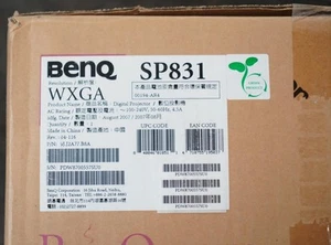 NEW - BENQ Sp831 WXGA 4000-Lumens Digital Projector - Picture 1 of 3