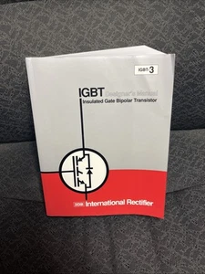 IGBT insulated gate bipolar transistor designers manual textbook - Picture 1 of 6