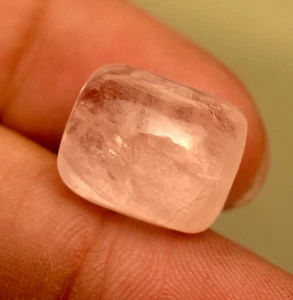 Natürlicher Morganit Cabochon lose Edelstein 11,65 ct runde Form Zertifikat Edelstein - Bild 1 von 5