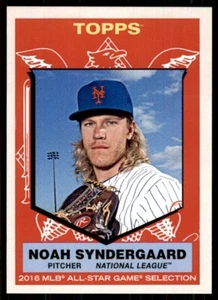 2016 Topps Throwback Thursday Noah Syndergaard New York Mets #29 - Picture 1 of 2