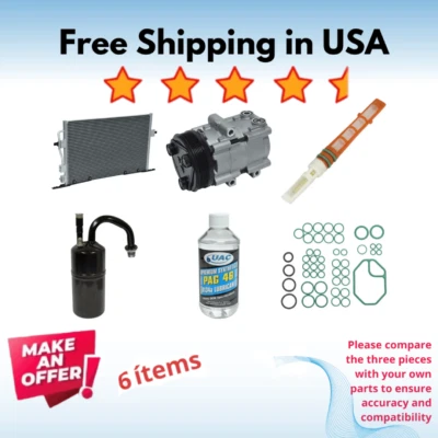 Compressor, Condenser & Driers A/C Fit Ford Contour 1997-2000 — 第 1/4 张图片
