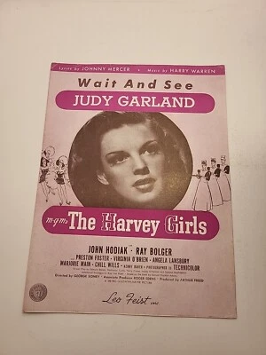 Judy Garland - Wait And See - 1945 - Sheet Music - Image 1 of 4