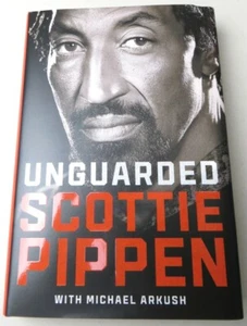Scottie Pippen Signed Autographed Hardcover Book Unguarded Chicago Bulls JSA - Picture 1 of 3