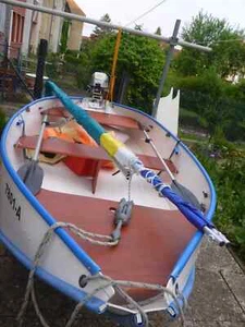 "Banana-Boot" Typ 370 !!! -Ruderboot + Segelboot + Motorboot- - Bild 1 von 14