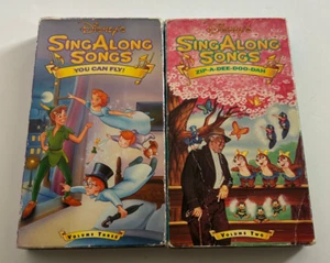 Disneys Sing Along Songs, Song of the South: Zip-A-Dee-Doo-Dah , You can Fly VHS - Imagen 1 de 6