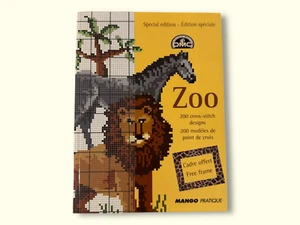 Magazine 200 Zoo cross-stitch patterns designs with animals. Color schemes 32 p - Picture 1 of 8