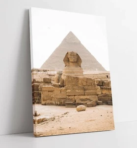 PIRÁMIDES DE GIZA 5 LIENZOS ARTE PARED EFECTO FLOTANTE/MARCO/IMAGEN/PÓSTER IMPRESIÓN- - Imagen 1 de 21