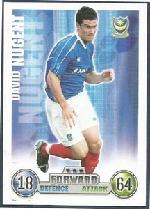 TOPPS MATCH ATTAX 2007-08 TRADING CARD-PORTSMOUTH-DAVID NUGENT - Picture 1 of 1