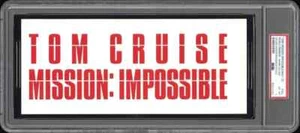 1996 Tom Cruise Mission Impossible World Premiere Screening Ticket PSA 6 - Picture 1 of 3