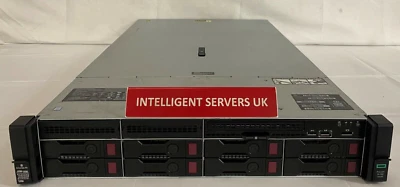 HPE DL380 Gen10 2x Platinum 8160 768GB RAM 8x 12TB HDD 1x P408i-a 2u Rack Server - Image 1 of 2