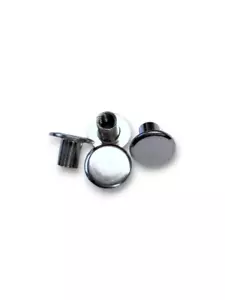 American Heritage Nickel Plated Steel Posts (Pack of 4) - Picture 1 of 3