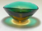 Mid Century 2 Tone Art Glass Bowl