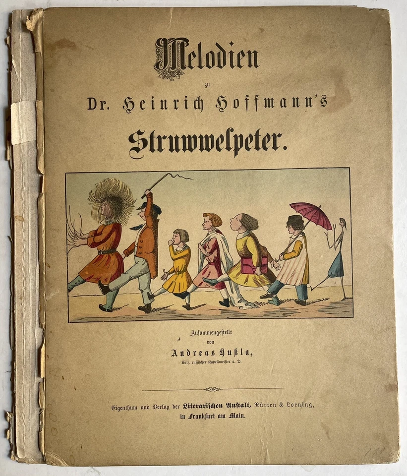 Struwwelpeter, Andreas Hußla Melodien Dr. Heinrich Hoffmann's Struwwelpeter, - Bild 1 von 1