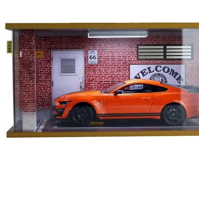 Showcase Your Collection: LED Acrylic Display Case for 1:18 Cars & 1:12 Bikes - Image 1 of 4