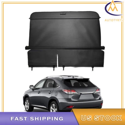 For 2010-14 15 Lexus RX RX350 Rx450H Waterproof Trunk Upgrade Cargo Cover Shade - Image 1 of 4