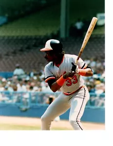EDDIE MURRAY BALTIMORE ORIOLES 8X10 PHOTO BASEBALL HOF USA - Picture 1 of 1