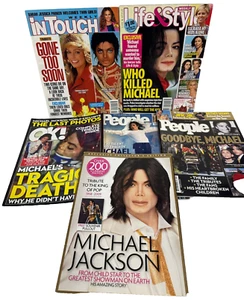 Lot of 6 2009 Magazines Michael Jackson Death Collector's 200 Photos People+ - Bild 1 von 16