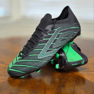 Umbro Velocita Elixir Premiere FG Fußballschuhe schwarz grün Herren 10,5 Fußball - Bild 1 von 15